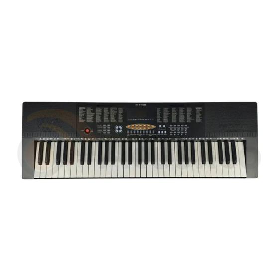 Imagem de Teclado Musical Profissional 61 Teclas LCD Timbres e Ritmos