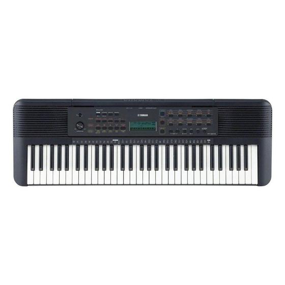 Imagem de Teclado Musical yamaha psr E273 Preto 61 Teclas + Fonte Bivolt + Estante de Partituras