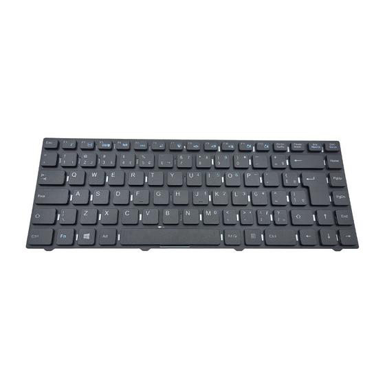 Imagem de Teclado Nb para Positivo Stilo Xci7660 Xci7660 Xr3500 Xr3520 Xr3525 Wifi F4