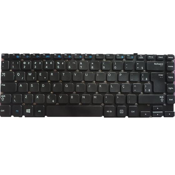 Imagem de Teclado Notebook Samsung NP270E4E NP350V4X NP355V4X - Sem Frame