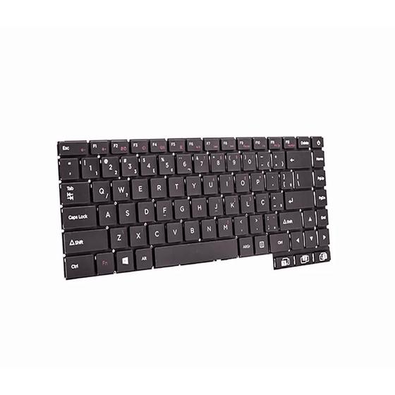 Imagem de Teclado Novo Para Notebook Positivo Motion C4128D C4500D C45TD Cor Preto