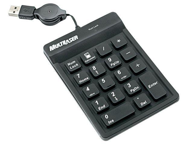 Imagem de Teclado Numérico para Notebook USB