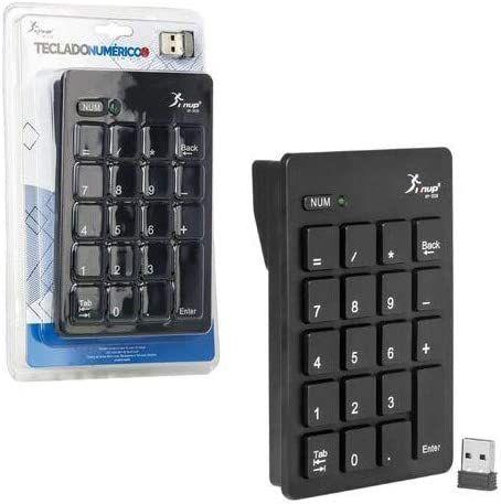 Imagem de Teclado Numérico Sem Fio 20 Teclas KP-2038 Knup
