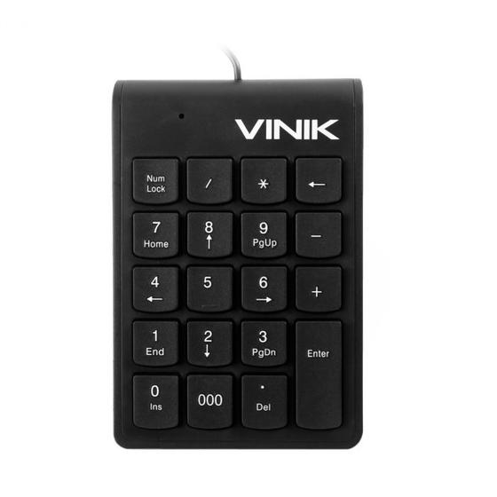 Imagem de Teclado numerico usb dynamic 20 teclas cabo 1.8m preto - dt91