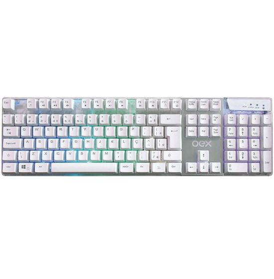 Imagem de Teclado Oex Prismatic Tc205 Usb Com Led