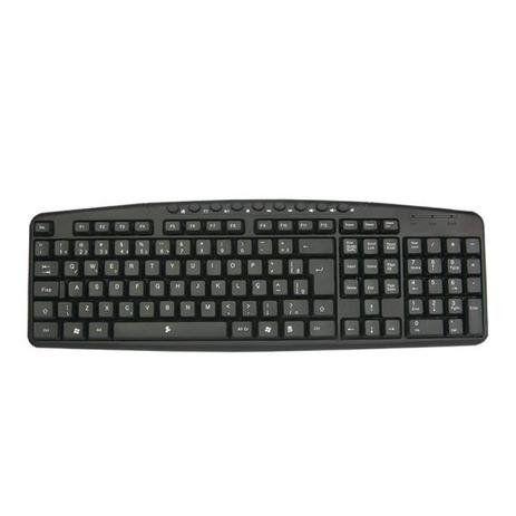 Imagem de Teclado Office Multimidia Usb Com Fio