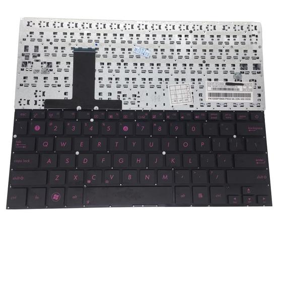 Imagem de Teclado p/  notebook asus zenbook ux31 rosa - us