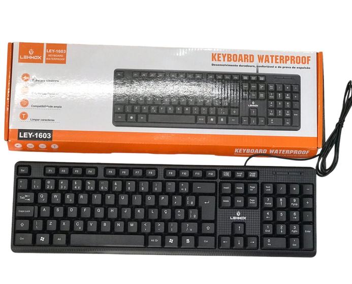 Imagem de Teclado Padrão para Computador/ Notebook LY 1603