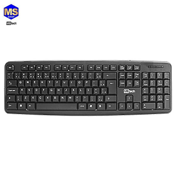 Imagem de Teclado Padrão Standard Com Conexão Usb K1 - Mbtech