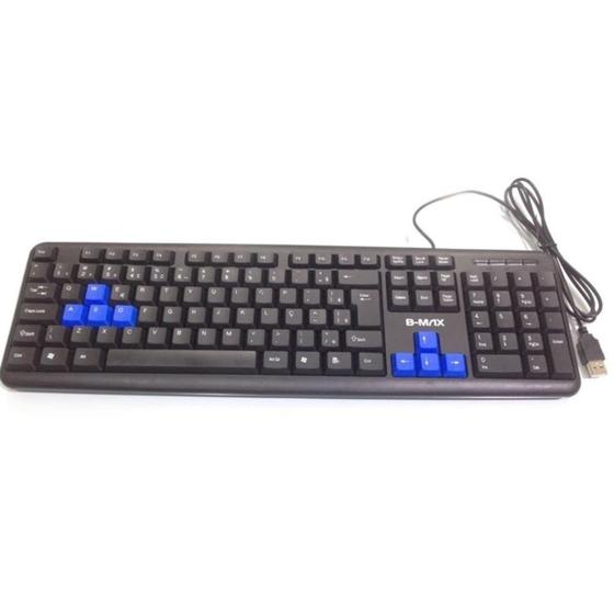 Imagem de Teclado padrao usb com fio bm-t01 b-max - Stillus