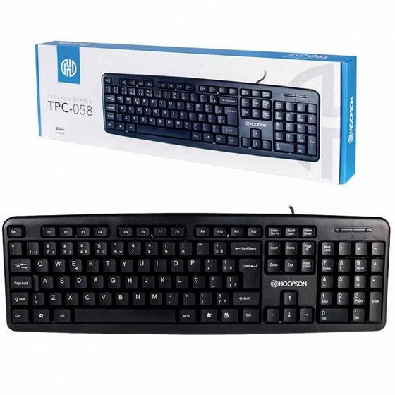 Imagem de Teclado Para Computador E Notebook - Hoopson Tpc-058