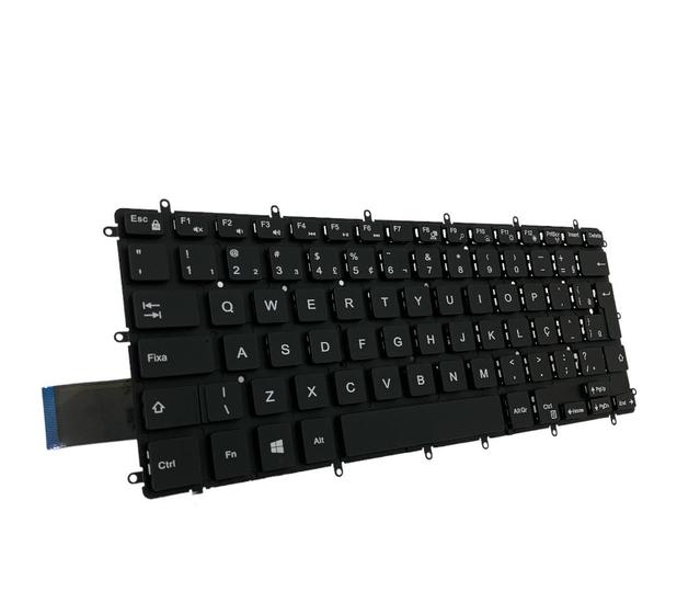 Imagem de Teclado Para Dell Inspiron I14 Série 7000 I14-7472 Br Com Ç