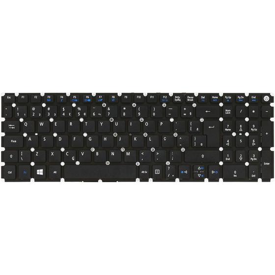 Teclado para Notebook Acer Aspire E5-575-N16Q2 Menor preço em Teclado para Notebook Acer Aspire E5-575-N16Q2