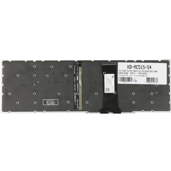Imagem de Teclado para Notebook Acer Aspire Nitro 5 AN515-53-52fa