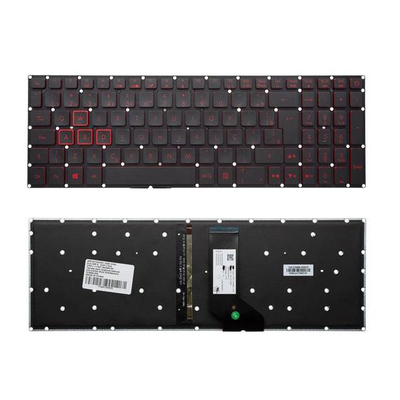 Imagem de Teclado para Notebook Acer Nitro 5 An517-51-55nt ABNT2