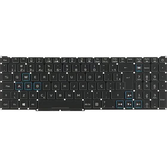 Imagem de Teclado para Notebook Acer Predator Helios 300-G3-572-7056