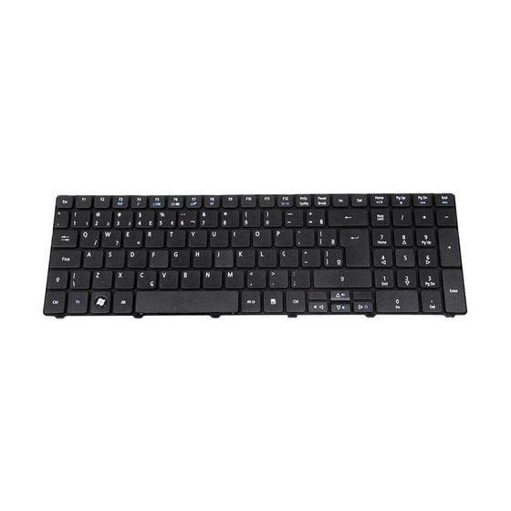 Imagem de Teclado para Notebook bringIT compatível com Acer Aspire 5250  Preto ABNT2