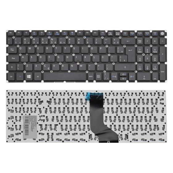 Imagem de Teclado para Notebook bringIT compatível com Acer Aspire A515-51-51JW ABNT2 - F3 WI-FI