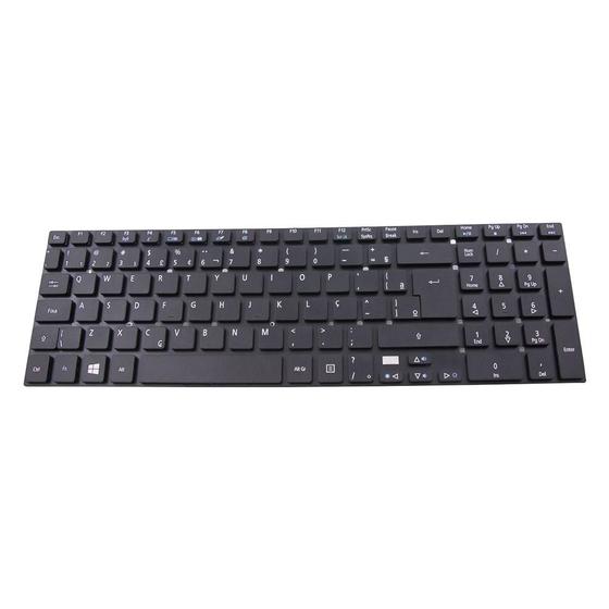 Imagem de Teclado para Notebook bringIT compatível com Acer Aspire E1-510-2455 ABNT2 - UK Style