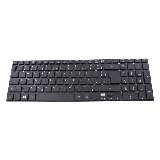 Imagem de Teclado para Notebook bringIT compatível com Acer Aspire E1-522 ABNT2 - UK Style