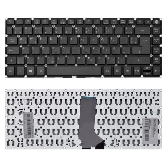 Imagem de Teclado para Notebook bringIT compatível com Acer Aspire E5-473G ABNT2