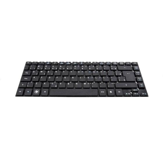 Imagem de Teclado para Notebook bringIT compatível com Acer Aspire ES1-411  Preto ABNT2