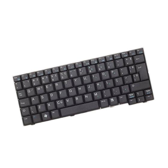 Imagem de Teclado para Notebook bringIT compatível com Acer Aspire One A150-1444  Preto ABNT2