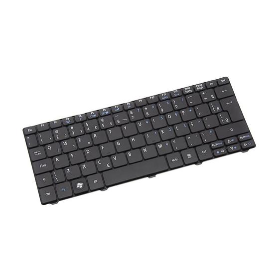 Imagem de Teclado para Notebook bringIT compatível com Acer Aspire One PAV70 ABNT2 - F3 WI-FI