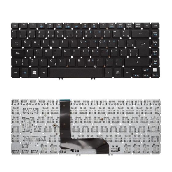 Imagem de Teclado para Notebook bringIT compatível com Acer Part Number NSK-R2GBQ  Preto ABNT2 - '' na tecla W