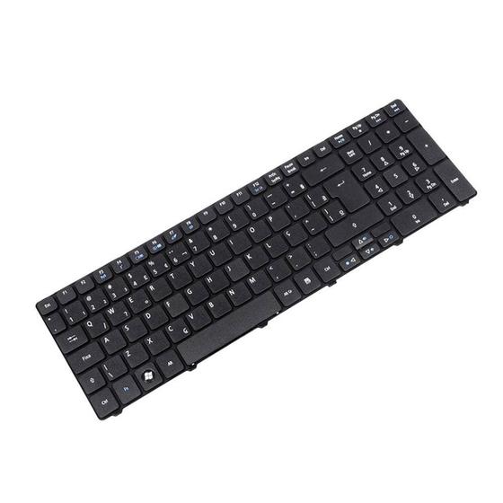 Imagem de Teclado para Notebook bringIT compatível com Acer Part Number V104746AK3 ABNT2