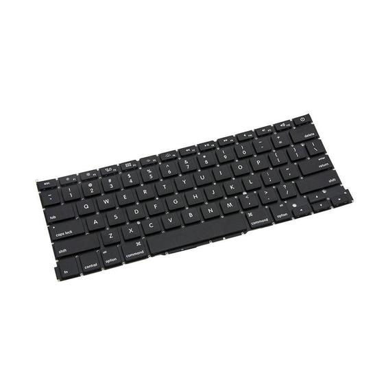 Imagem de Teclado para Notebook bringIT compatível com Apple MacBook Pro A1502 13" Retina  Preto Inglês Internacional - US