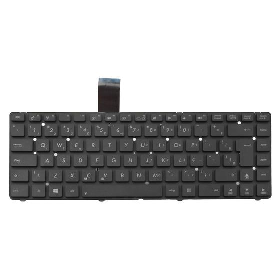 Teclado para Notebook bringIT compatível com Asus A45A A45 K45 K45A U44 U46 ABNT2 Imagem de Teclado para Notebook bringIT compatível com Asus A45A A45 K45 K45A U44 U46 ABNT2