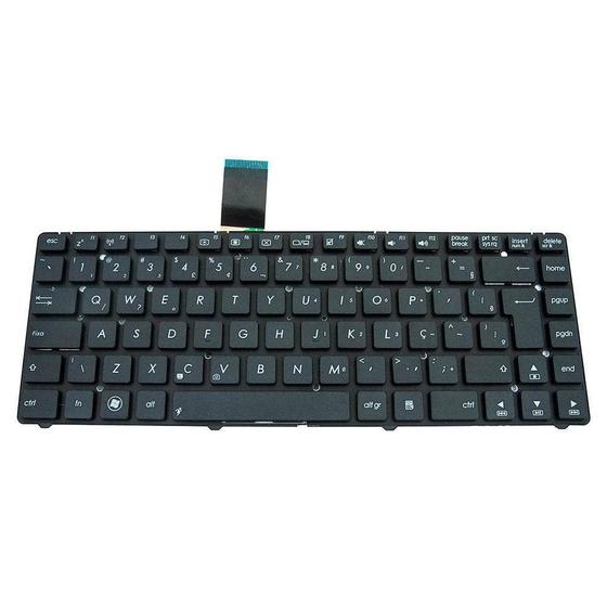 Teclado para Notebook bringIT compatível com Asus K45VM Preto ABNT2 Menor preço em Teclado para Notebook bringIT compatível com Asus K45VM Preto ABNT2
