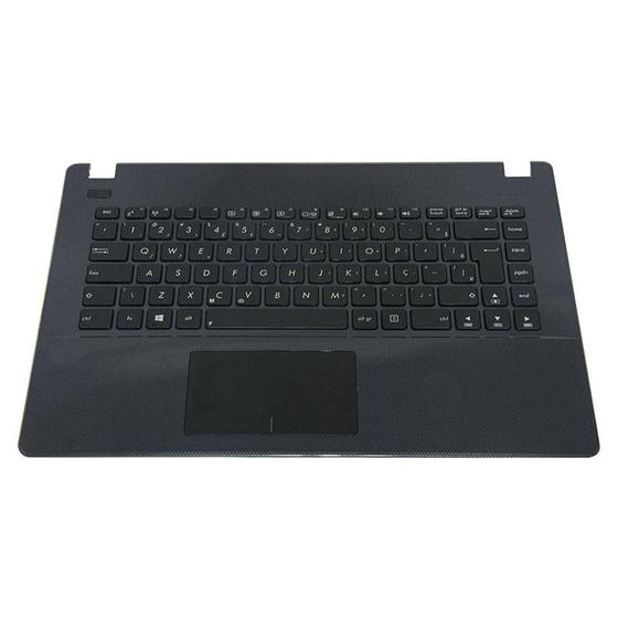 Imagem de Teclado para Notebook bringIT compatível com Asus Mp-13k86pa-9203 X451c-vx037d  Preto ABNT2