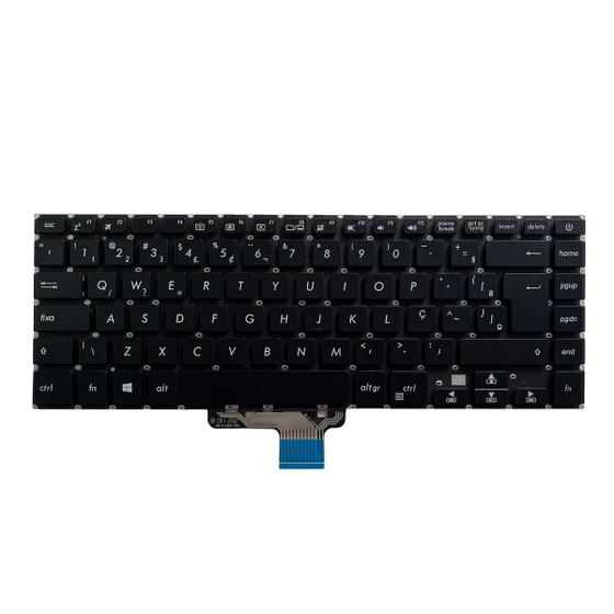 Imagem de Teclado para Notebook bringIT compatível com Asus VivoBook S510UA ABNT2