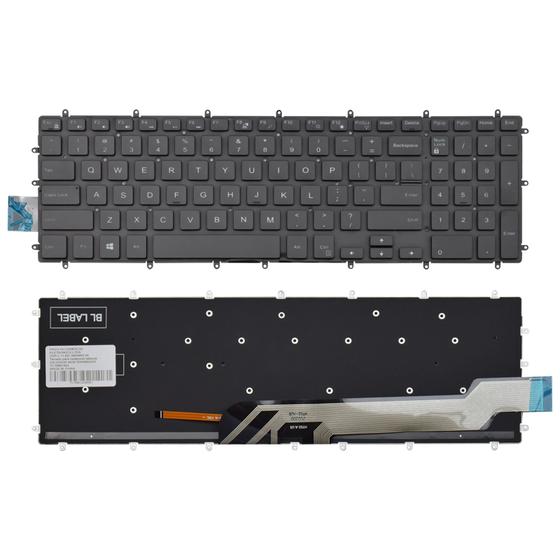 Imagem de Teclado para Notebook bringIT compatível com Dell G15 5510 INGLÊS INTERNACIONAL - US