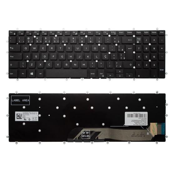 Imagem de Teclado para Notebook bringIT compatível com Dell Inspiron 5590 ABNT2