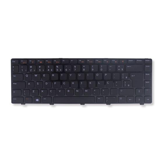 Imagem de Teclado para Notebook bringIT compatível com Dell Inspiron 7520 V119525AR