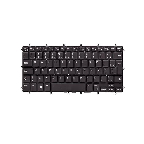 Imagem de Teclado para Notebook bringIT compatível com Dell Inspiron I15-7572-m30s ABNT2