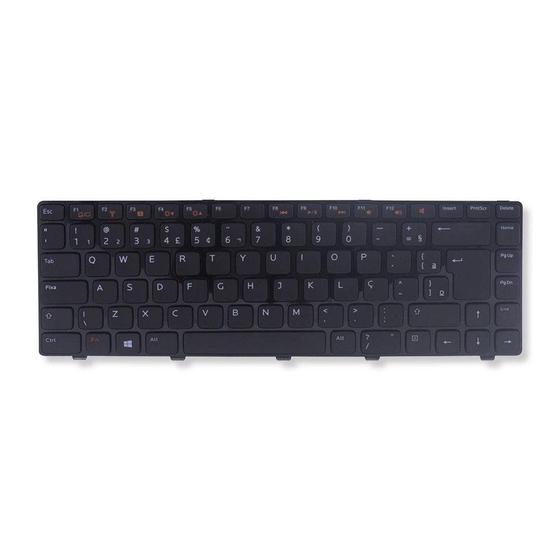 Imagem de Teclado para Notebook bringIT compatível com Dell Inspiron I3501  ABNT2