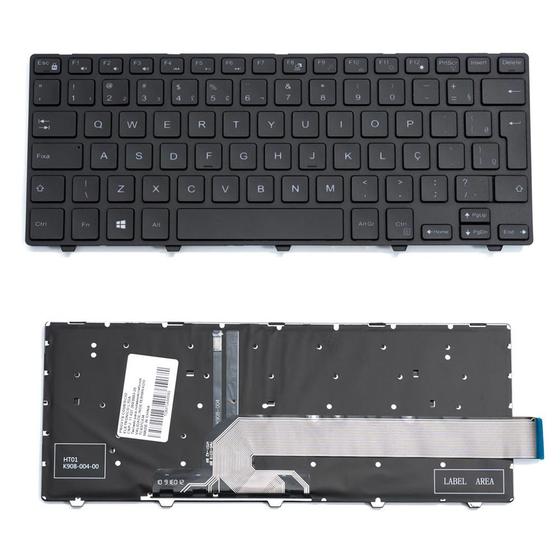 Imagem de Teclado para Notebook bringIT compatível com Dell Latitude 3480 ABNT2