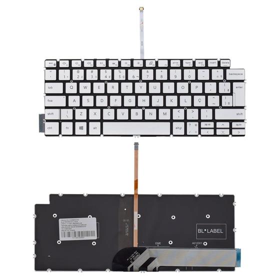 Imagem de Teclado para Notebook bringIT compatível com Dell Latitude E3410 ABNT2