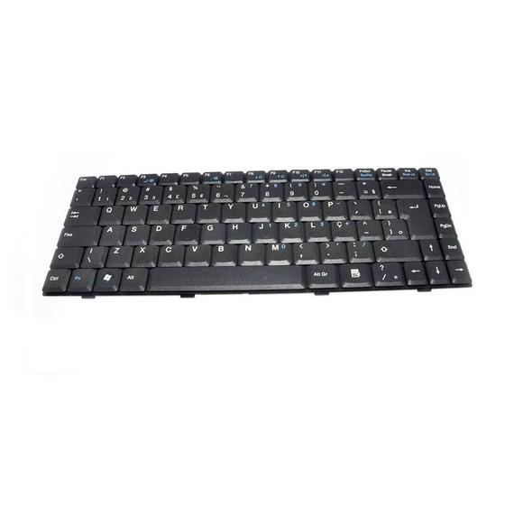 Imagem de Teclado para Notebook bringIT compatível com Dell Part Number AETW3ST6010 ABNT2 - "FN" Invertido