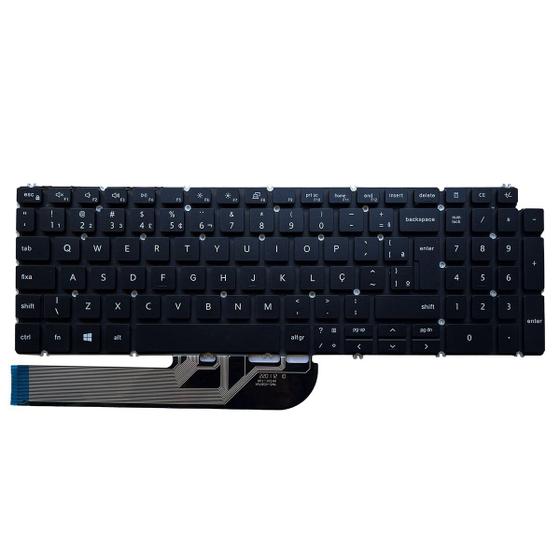Imagem de Teclado para Notebook bringIT compatível com Dell Vostro 15 v15m-3520-p45t-P45T ABNT2