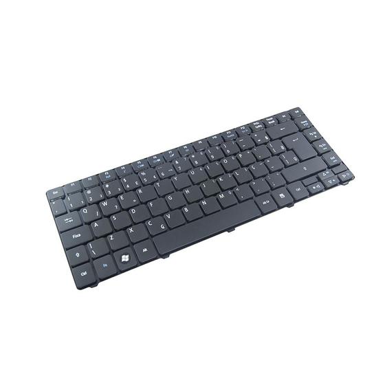 Imagem de Teclado para Notebook bringIT compatível com eMachines D Series D732 ABNT2 - F3 WI-FI