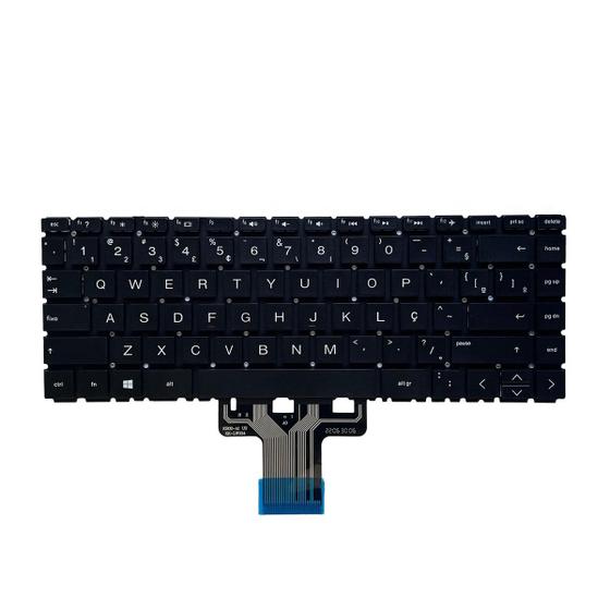 Imagem de Teclado para Notebook bringIT compatível com HP 14-CM ABNT2