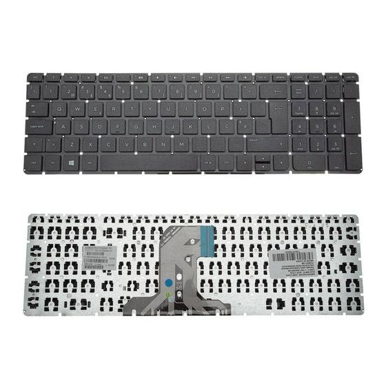 Imagem de Teclado para Notebook bringIT compatível com HP 15-AY013NA  Preto Português Portugal - Com Ç