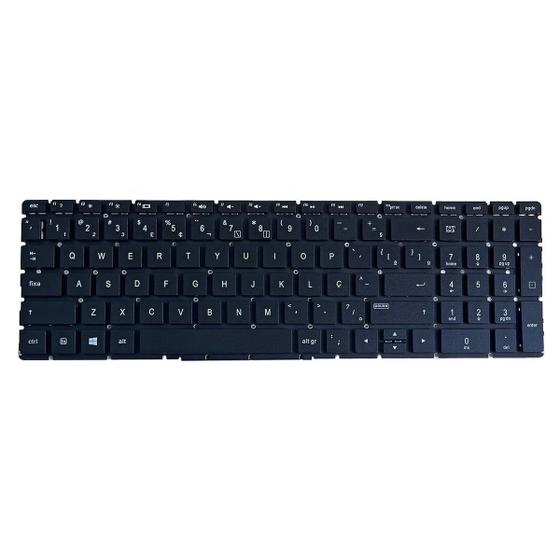 Imagem de Teclado para Notebook bringIT compatível com Hp 15-EF2513LA ABNT2