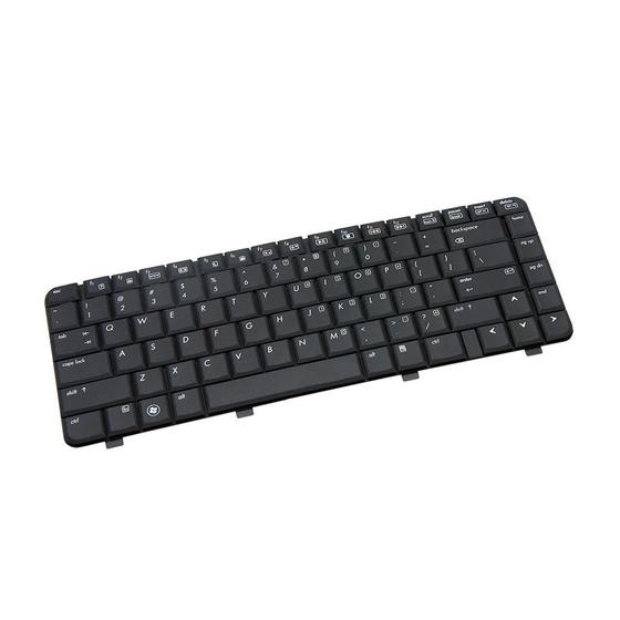 Imagem de Teclado para Notebook bringIT compatível com HP Compaq Presario C704-TU INGLÊS INTERNACIONAL - US