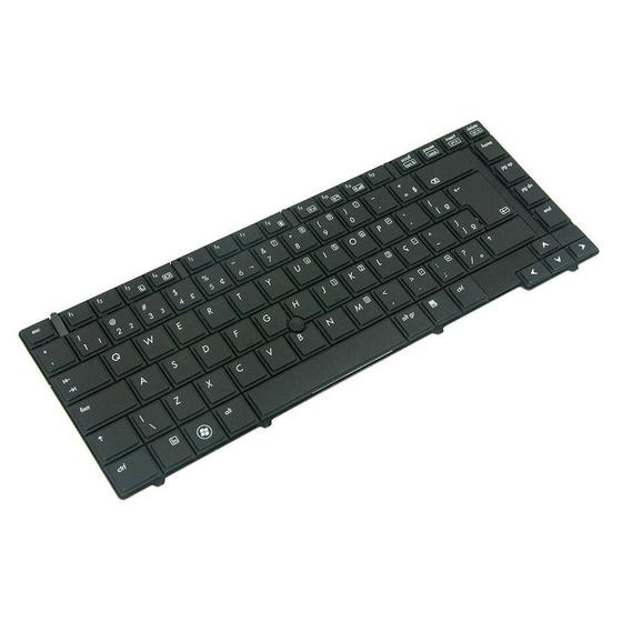 Imagem de Teclado para Notebook bringIT compatível com HP Elitebook 8440W  Preto ABNT2